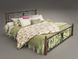 Ліжко двоспальне 180х200+ламель Крокус (на дерев'яних ніжках) Tenero чорний 7497 фото 1
