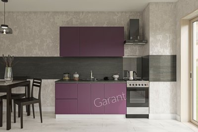 Кухонний комплект Роял Матовий 1,6м Garant фіолетовий (без стільниці) 13205 фото