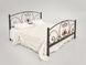 Ліжко двоспальне 160х200+ламель Німфея Tenero коричневий 7456 фото 1