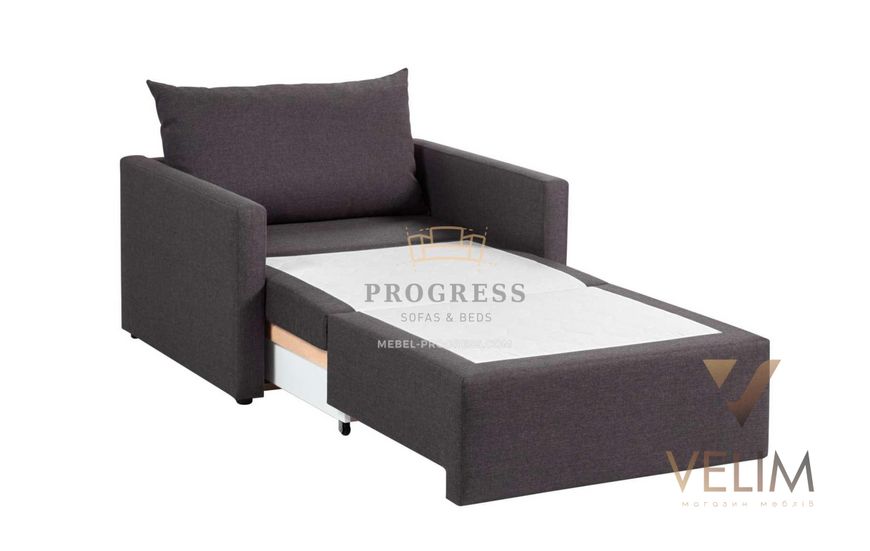 Крісло-ліжко Кельн Progress темно-сірий 13821 фото