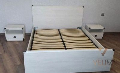 Ліжко Індіана JLOZ180 + ламель BRW сосна каньйон BRW фото