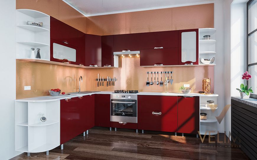Модульна Кухня Адель Люкс Світ Меблів в кольорах 15483 фото