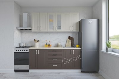 Кухонний комплект Річ 1,8м Garant беж/коричневий (без стільниці) 13197 фото