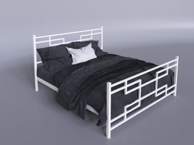 Ліжко двоспальне 160х200+ламель Фавор Tenero білий 7470 фото