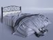 Ліжко полуторне 140х200+ламель Астра Tenero чорний 7475 фото 1