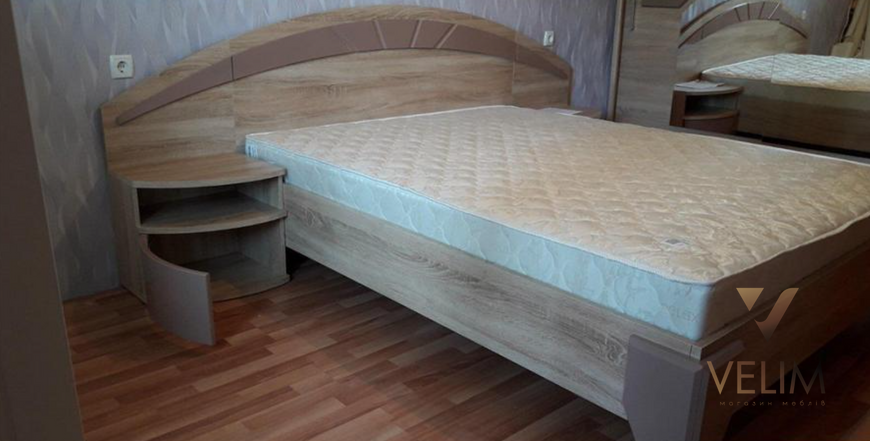 Модульна спальня Аляска Мебель Сервіс дуб самоа 1219 фото