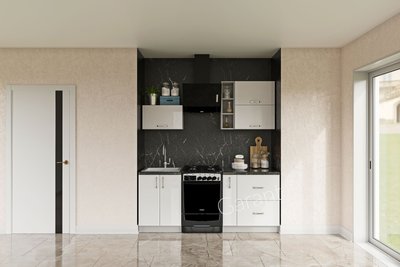Кухонний комплект Імперіал (Фрейм) 1,4м Garant білий (без стільниці) 13180 фото