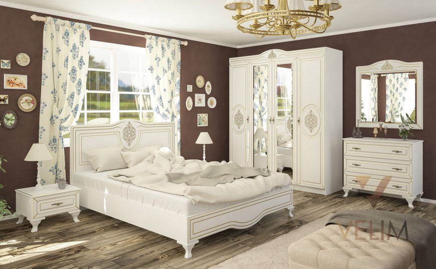 Модульная спальня Милан Мебель Сервис белый 1239 фото