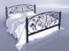 Ліжко двоспальне 160х200+ламель Магнолія Tenero чорний 7489 фото 1