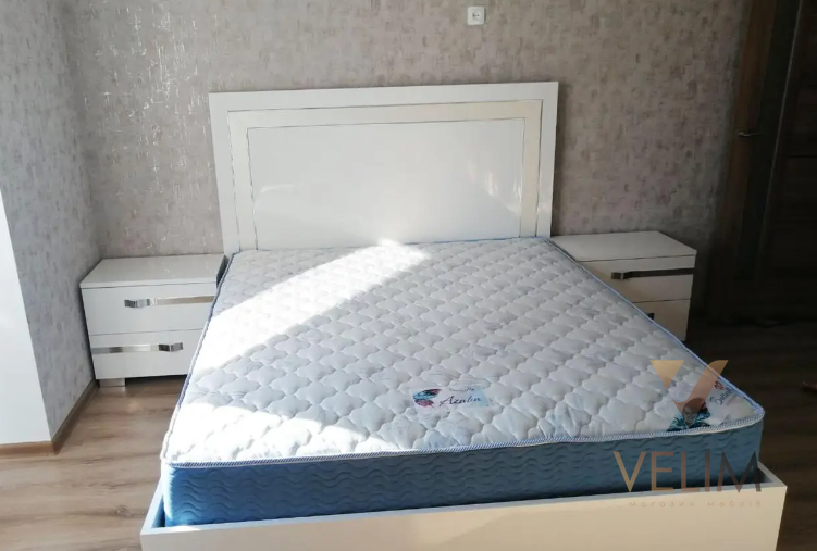 Модульна спальня Екстаза  Світ Меблів білий / білий лак 1166 фото
