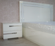 Модульна спальня Екстаза  Світ Меблів білий / білий лак 1166 фото 10