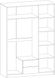 Модульна спальня Флоріс Мебель Сервіс клен/клен лак + шовкографія 1253 фото 3