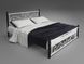 Ліжко двоспальне 160х200+ламель Нарцис (на дерев'яних ніжках) Tenero білий 7493 фото 1