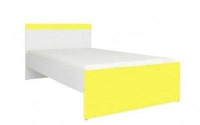 Мобі Ліжко 90 + ламель жовтий/ німфея альба 6740 фото